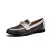 Men's Custom Pointed Business Classic Loafers Men's Trend British Casual Shoes Zapatillas Hombre A16
