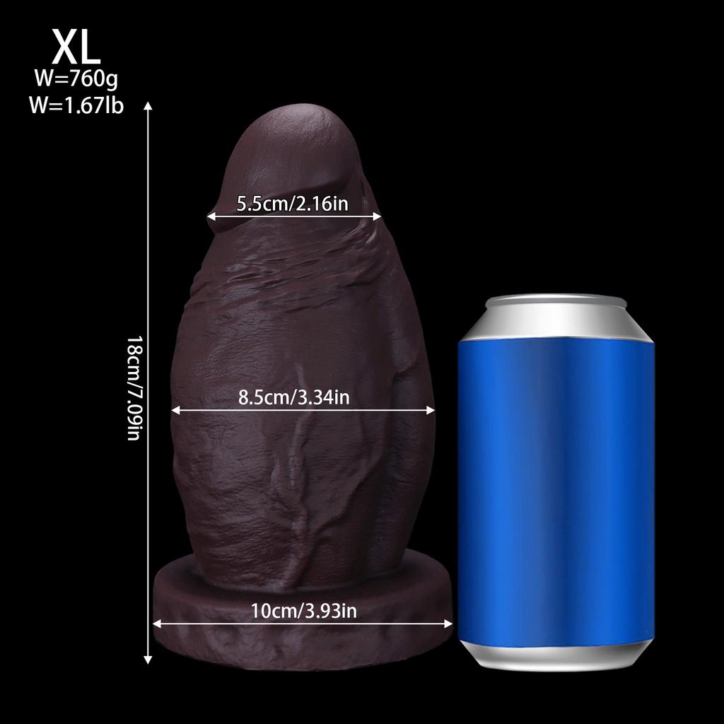 Silicone Butt Plug Dildo Masturbator Sex Toy Huge Fisting BDSM Femdom Strap On Penis Realistic Big Dick