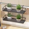 Cubicle Hanging Basket for Office Balcony Flower Pot Installation Storage Patio