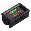 24V-60V Auto Marine Motorrad LED Digitales Voltmeter Spannungsanzeige Batterieanzeige