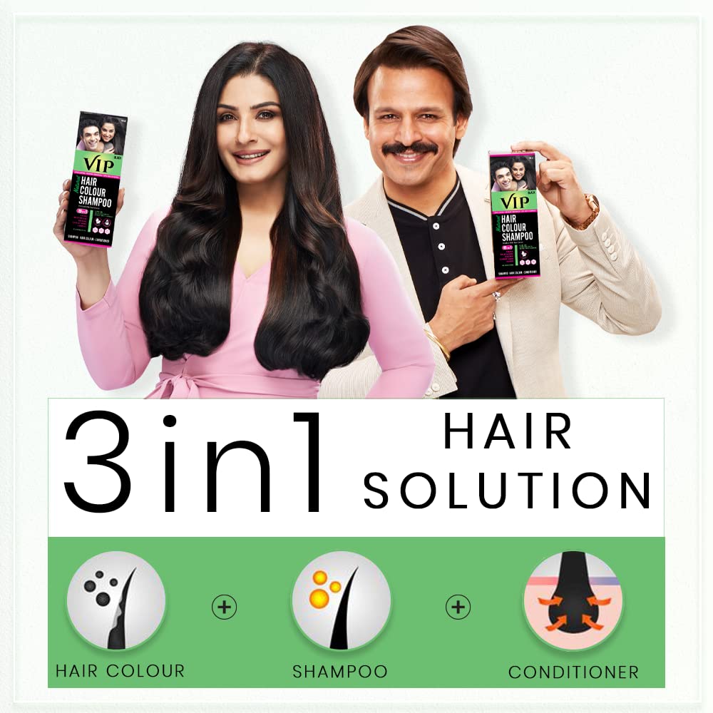 Szampon koloryzujący VIP 3 w 1 (180 ml)