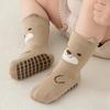 Kids Non-Slip Socks Cute Cartoon Pattern Baby Boys Girls Floor Socks Comfortable Breathable for Toddler Children Spring