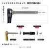 Gomexus Reel Handle Knob T Type Titanium Knob Daiwa Type L Knob Replacement Saltist Saltiga Catalina Applicable Hollow Structure Ultra Light Offshore