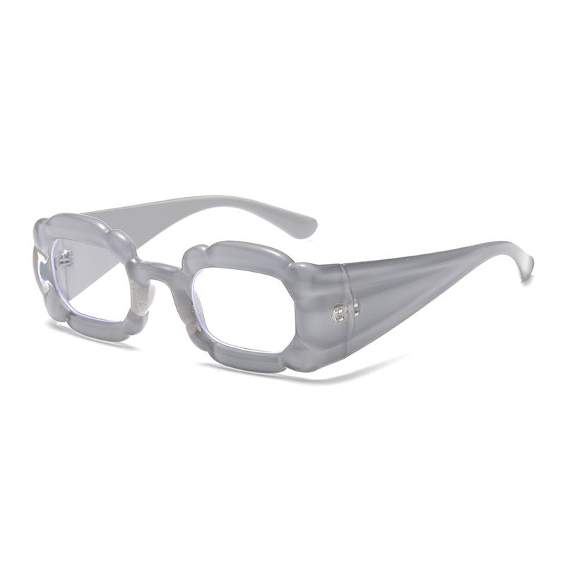 

New UV Resistant Polygonal Frame Punk Sunglasses Fashion Personalized INS Eyeglasses Female Party Glasses