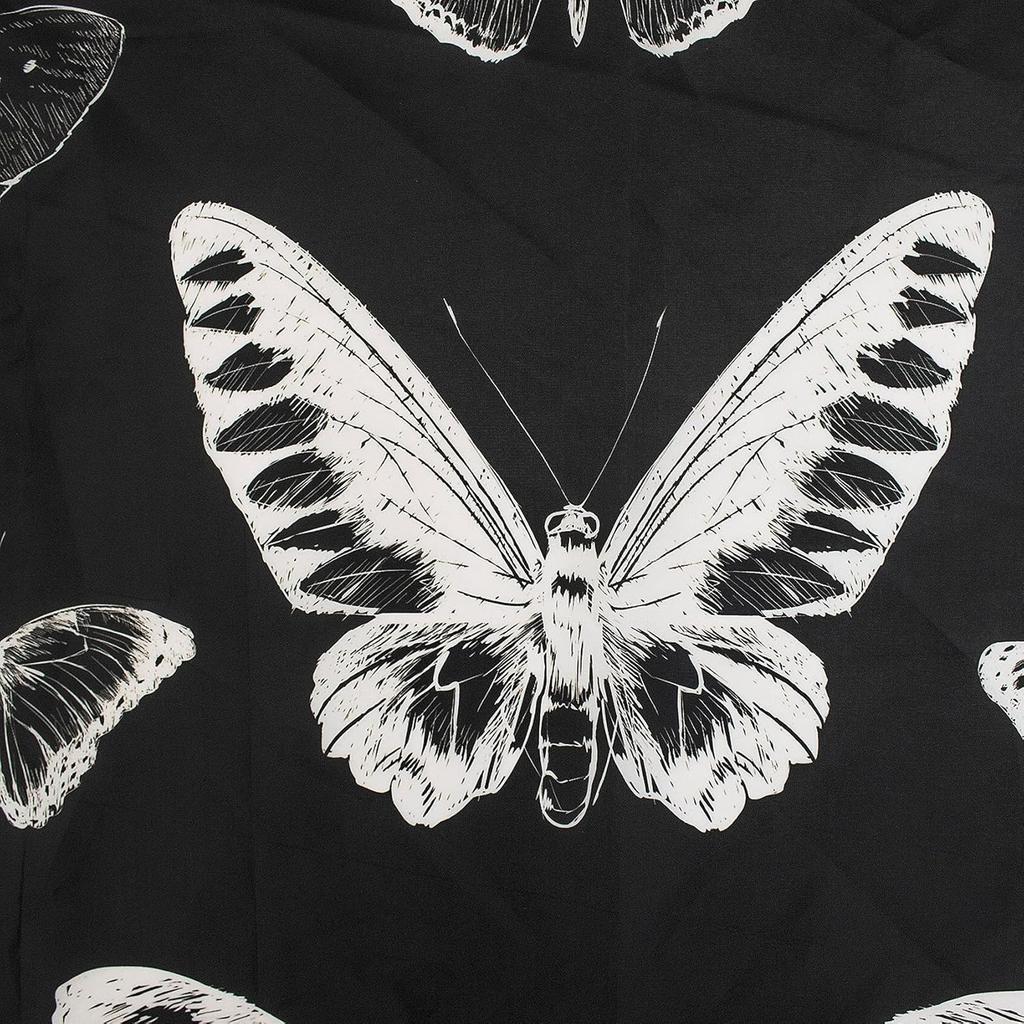 LB Butterfly Tapestry Wall Hanging Black and White Ect Moth Wall Tapestry for Bedroom Goth Black Aesthetic Wall Art for Living Room College Dorm
