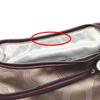 COACH Op art Handbag leather Brown Women F20031 Used