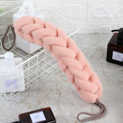 Bath Strip Plain Nine-Section Bath Ball Stretchable Back Strip Foaming Net Long Bath Wipe