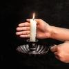 Candle Holder Exquisite Display Stand Romantic Vintage Desktop Candlelight Household Supply