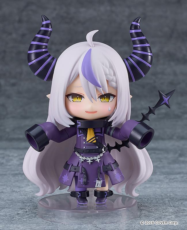 Figurine mobile peinte en plastique non à l'échelle de Laplace Darkness de Nendoroid Hololive Production