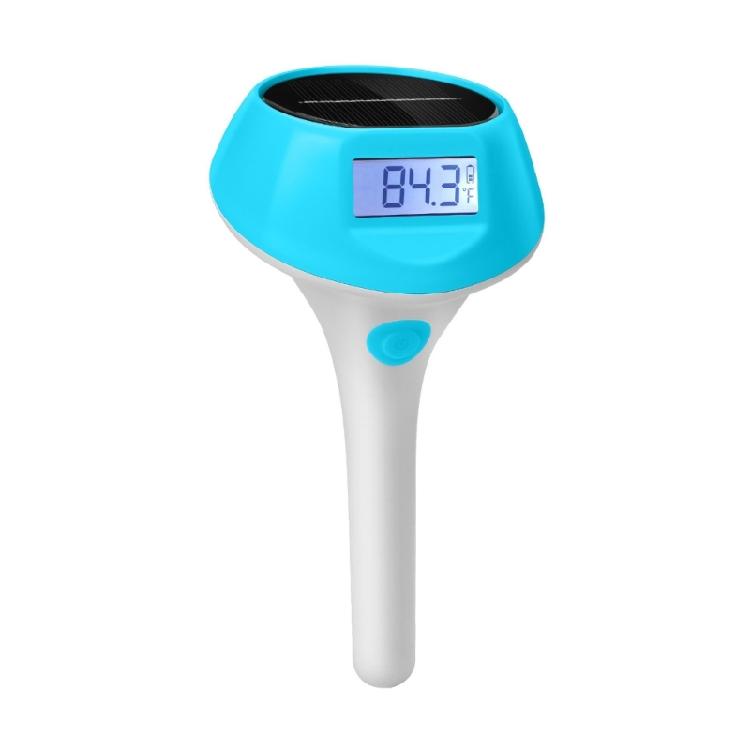 

Bright Solar Powered LED Pool Thermograph with/without Remote With Long Durability Battery For Outdoor Use