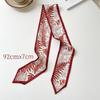 Long silk scarf, high-end new versatile hair tie streamer, atmosphere ribbon, spring and summer decorative scarf, tied bag streamer