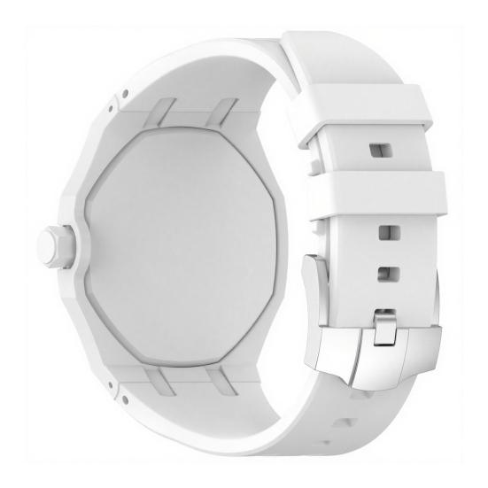 Silicone Watch Bands, Quick Release Watch Strap with Stainless Steel Buckle, Waterproof Smart Watch Strap for Men Women