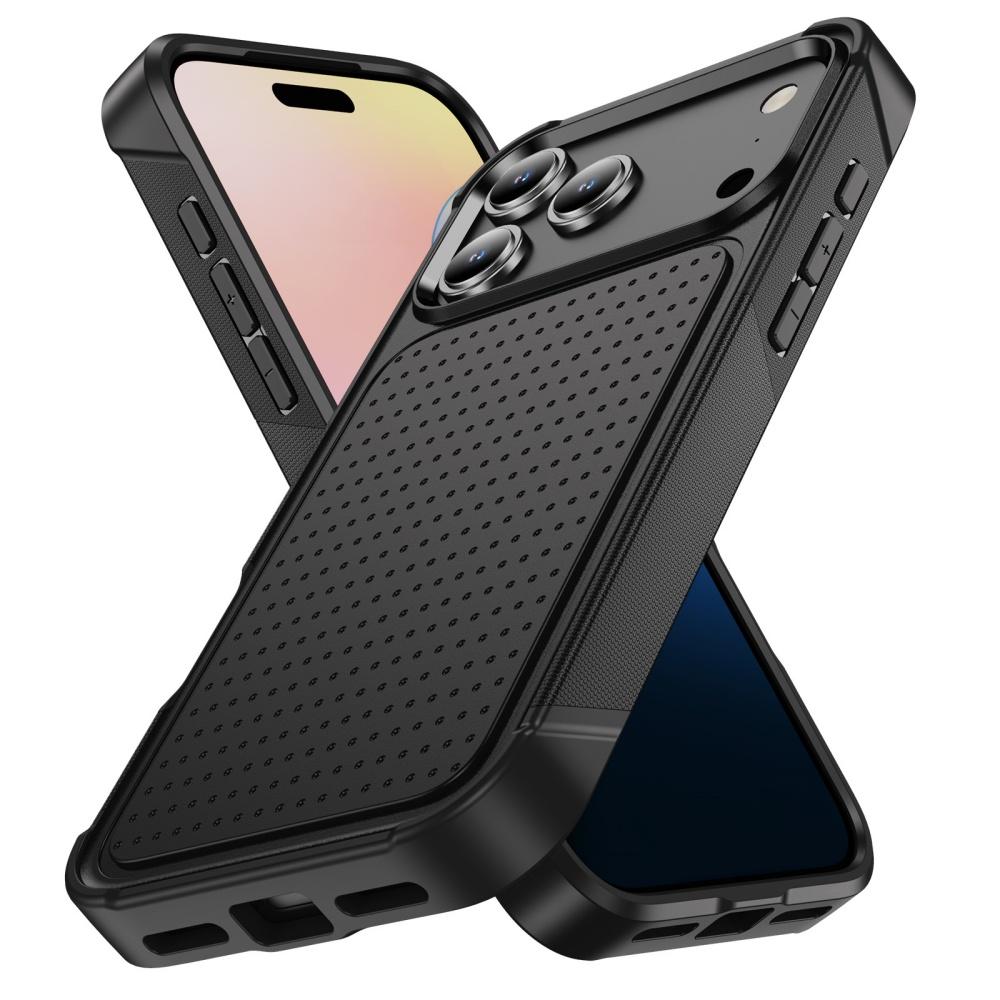 Shockproof Phone Case for iPhone 17 Pro Max 16 15 14 Plus 13 12 11 Pro Max XR XS Max 7 8 Plus SE Heat Dissipation Armor Case