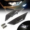 2pcs Car Turn Signal Light For Honda Civic 2016-2026 IP68 Waterproof Turn Signal Width Light Modified Black With LED Bulb