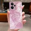 Casing For Realme 14 5G RMX5075 14T RMX5078 Phone Case Clear Luxury Butterfly Fashion Flowers Soft Silicone TPU Protective Cover