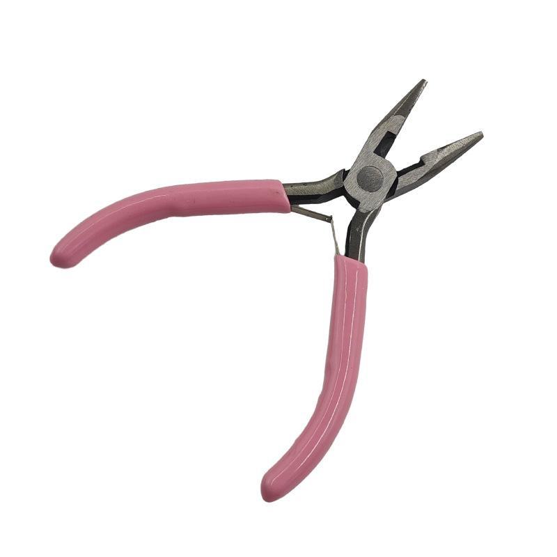 

Многоцелевой набор плоскогубцев для ювелирных изделий своими руками: Зубчатые, беззубые, тиски, круглогубцы, косые и мини-плоскогубцы pointed pliers темно-розовый