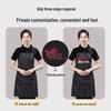 2026 Young Style Waterproof & Oil-Proof Kitchen Apron for Work & Catering