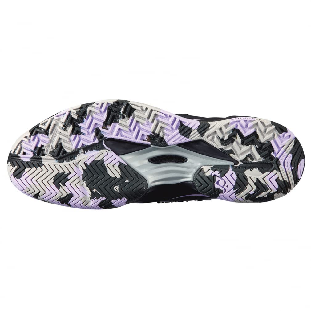 Тенісні кросівки Power Cushion Fusion Rev 5MAC см [Yonex] Чорний/Фіолетовий 22.0