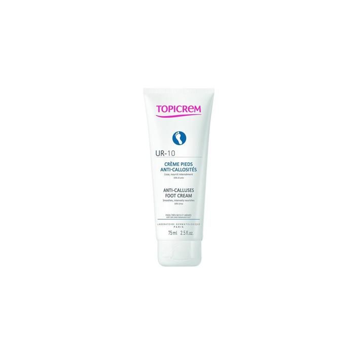 Crème Pieds - Topicrem - UR 10 - 75ml - Anti Callosités - Hydratation Intense