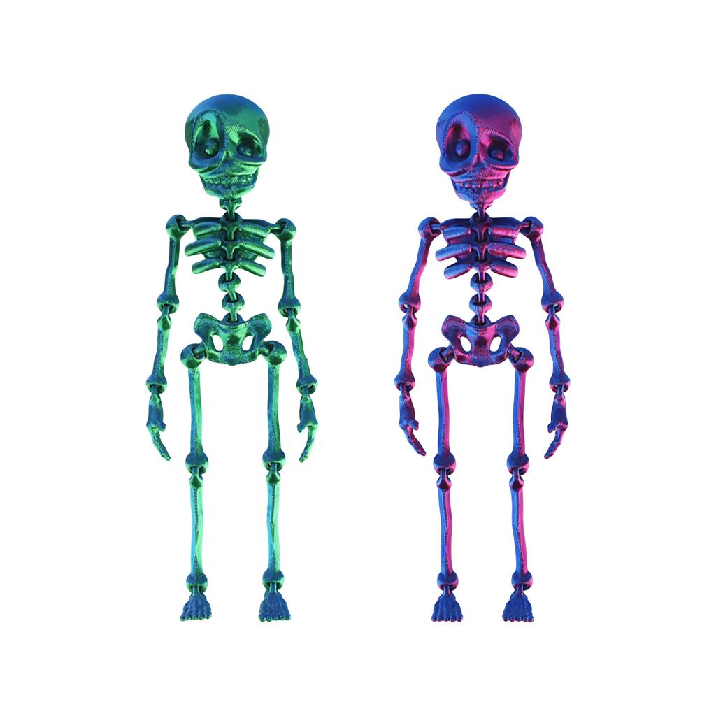 3D Printed Skeleton, Human Joints, And Movable Children'S Halloween Toys For Creative Stress Relief