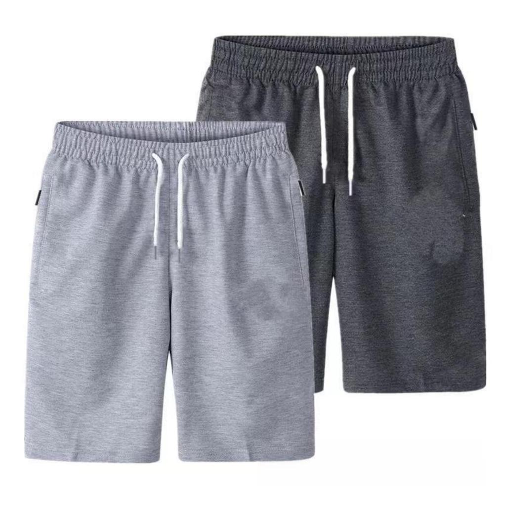 Bestellen Sie eine Nummer größer: Dünne, lockere Sommershorts für Herren – Stretch-Sport- und Strandbekleidung