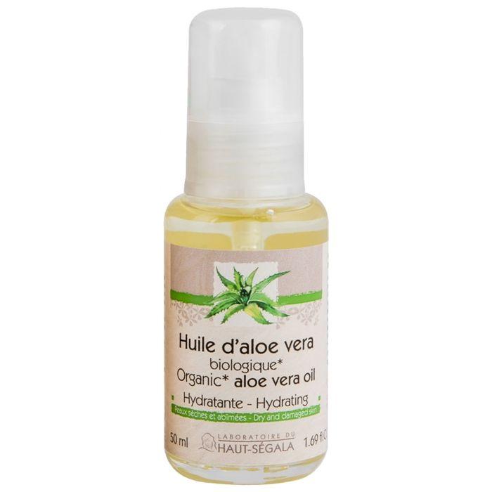 Huile Végétale - LABORATOIRE DU HAUT SÉGALA - Aloe Vera Biologique - 50ml - Nourrissant - Tous Types De Cheveux