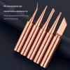936 Pure Copper Internal Heating Electric Soldering Iron Tip - Horseshoe Knife Tip, Oxygen-Free, Extra Sharp & Fast Heating.