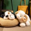Premium Cozy Lie Prone Goat Cow Plush Toy 23-50CM Soft Fluffy Cartoon Sheep Cattle Doll Lovely Kids Appease Gift