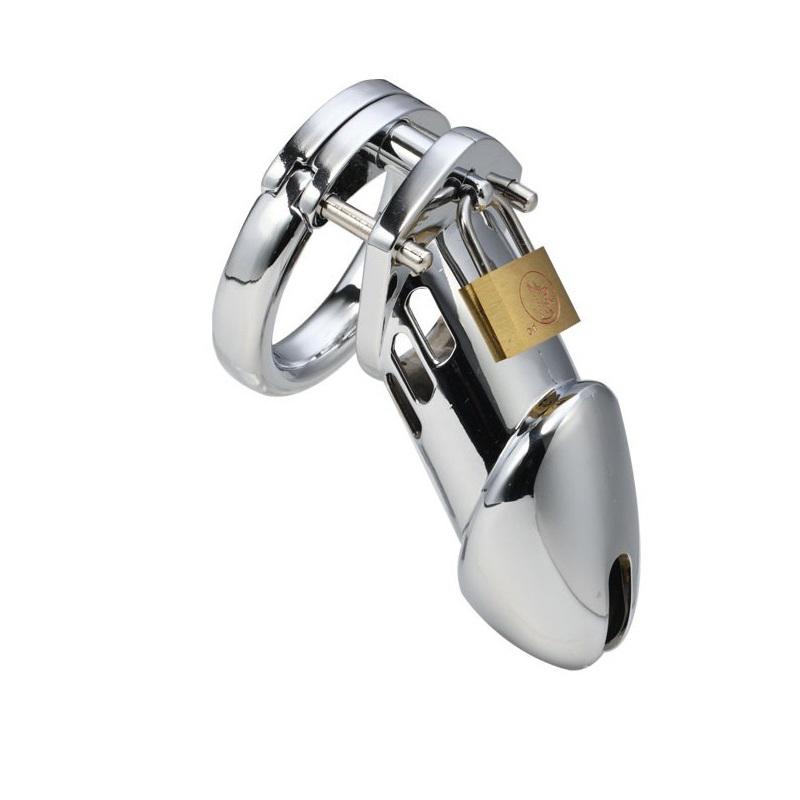 304 Stainless Steel Male Chastity Cage Belt Male Penis Ring Lock Device Sex Toys for Men Couples BDSM Games Erotic