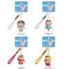 Crayon Shin-chan Cute Cartoon Pendant Keychain Plush Toy Backpack Charm