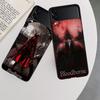 Game Bloodborne Phone Case For Samsung Z Flip 7 6 5G Galaxy Z Flip 5 4 3 Black Hard Cell Cover Luxury PC Shell Coque