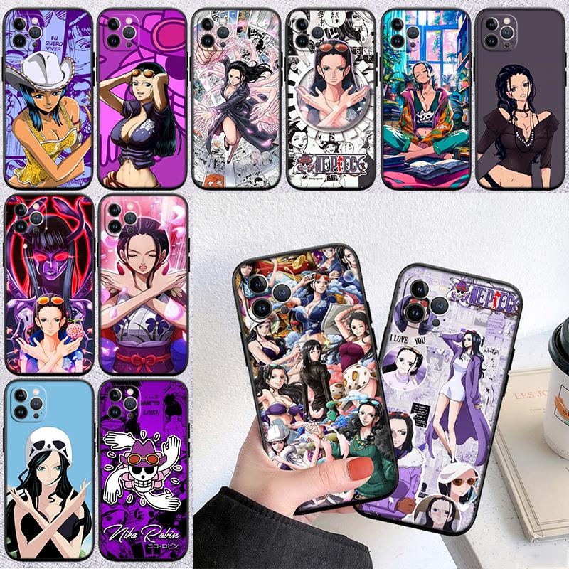 One Piece Nico Robin Case for Motorola Moto Edge 60 60s 70 G86 G56 G54 E14 G04S G45 G54 G64 S30 S50 X30 X40 X50 Ultra Pro Power