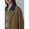Vov Synthetic Leather Collar Work Jacket 7156310003