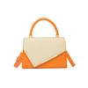 Fashion splicing contrasting colors, new women's 2025 summer models, go to work with temperament, crossbody shoulder handbag