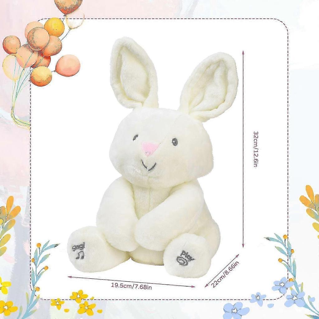 Animovaná plyšová hračka Králíček Flora Pro miminka Dívky i Kluci