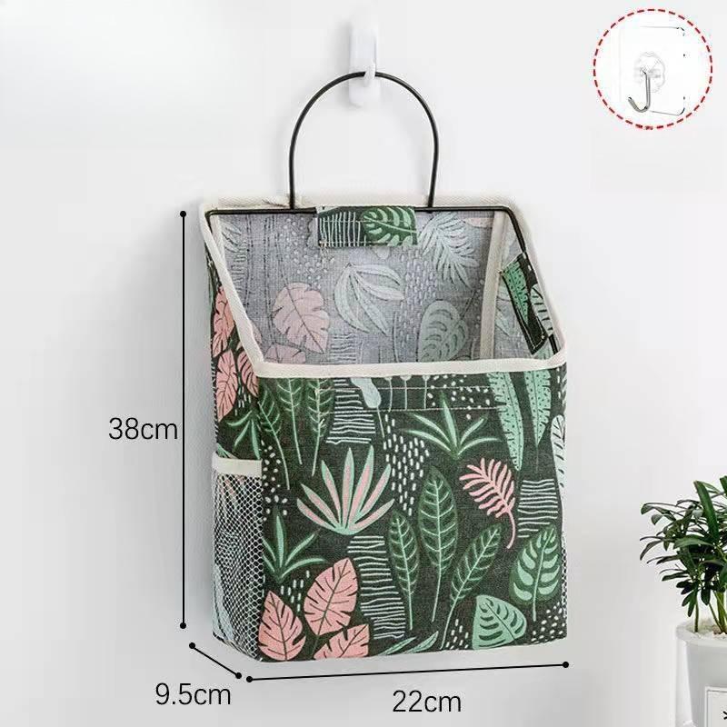 

Bedside Wall Mounted Storage Bag Door Back Bathroom Clothes Storage Pouch Miscellaneous Items Organizer Dormitory Storage Bag