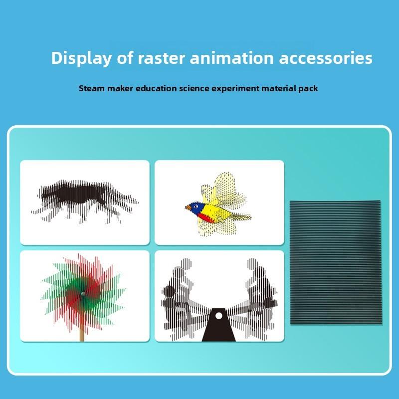 Educational Science Light Diffraction Animation Craft Kit For Children Hands On Science