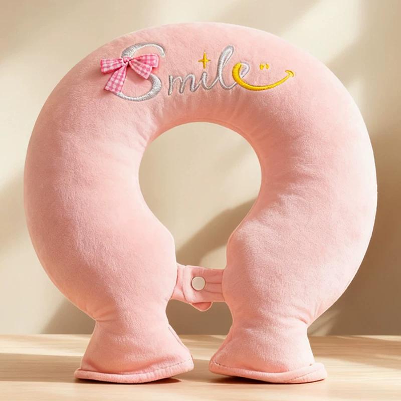 Neck and Shoulder Hot Water Bag, Water-Filled Warm Water Bag, Cervical Spine Heating Pad, Special Shoulder and Neck Protector, U-Shaped Neck Hanging