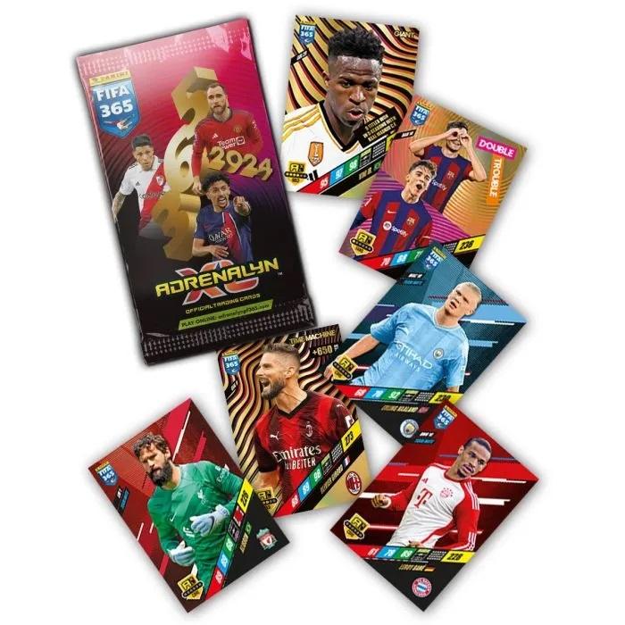 Panini fifa 365 2024 średnia puszka saszetka premium gold saszetka fat pack