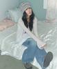 Kiibi Vintage Stripe Beanie Brown