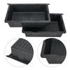 Garden Indoor Office Outdoor Storage Tray Black Box 40cmx12cmx27cm Accessories Parts Replacement TPE For Tesla
