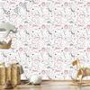 Safari zebra and lion wallpaper for living room and bedroom 50x1000