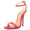 Hey Si Mey Sexy Damessandalen 2025 Luxe Zomerschoenen Enkelbandje Zwart Wit Hoge Hakken Stripperschoenen Unisex Grote Maat 11