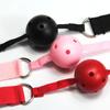 Bondage Gag Boutique Beginners Sex Toys Hollow Ball Mouth Oral Fixation Stuffed Adult Games For Couples