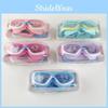 Barnsimglasögon med Öronproppar PC Anti-dimma Simglasögon Ak2191 Rosa Vit Förpackad Stil