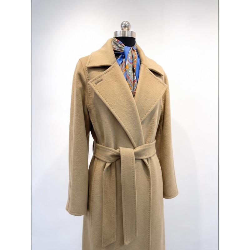 Fleece Blended Suit Collar Single-sided Woolen Jacket Coat High-content Camel Fleece