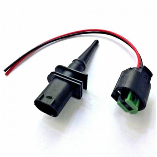 Outdoor Air Ambient Temp Sensor & Connector Wire For BMW Mini Cooper 65816905133