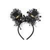 Party Decoration Christmas New Year Headpiece Star/Crown Glitter Hair Hoop  New Year Dress Up
