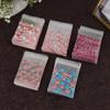 100Pcs Transparent Heart Bags Candy Cookie Self Adhesive Pouch Storage Package