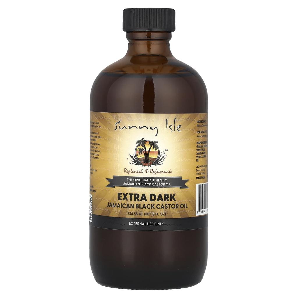 Jamaicansk svart lakserolje, Ekstra mørk, 236,58 ml (8 fl oz)